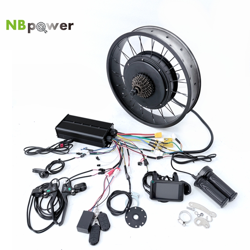 NBpower 72В 5000Вт 70-90км/ч B – обзор и цена 72V 5000W Hub Motor Kit