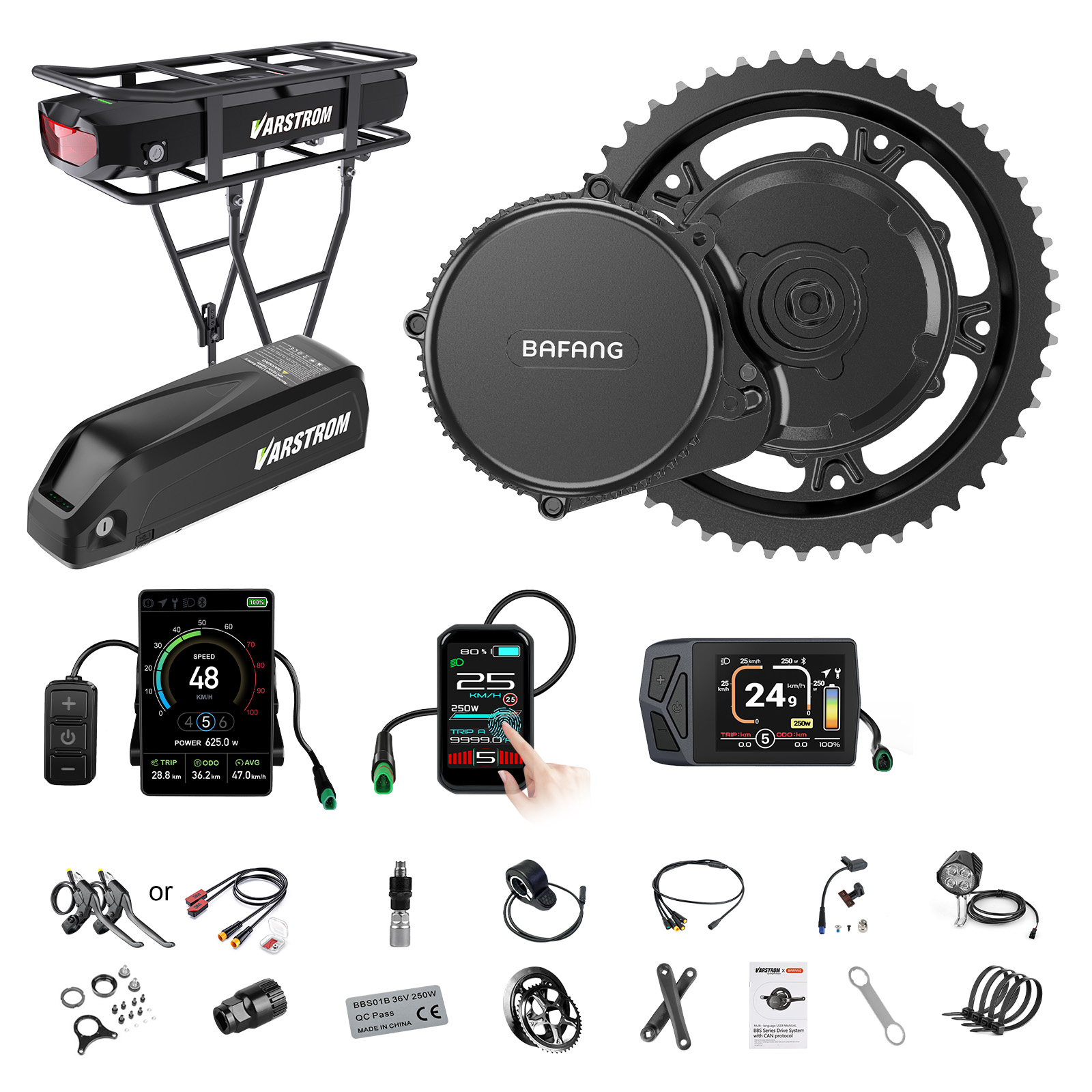 [Доставка из США] Мотор Bafang – обзор и цена Bafang Bbs02B 48V 750W Mid Drive Kit