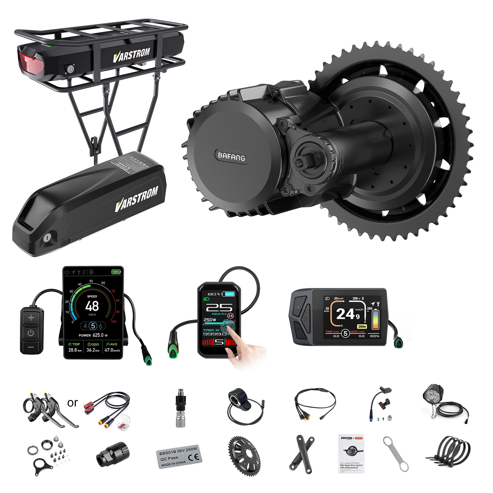 [Доставка из США] Мотор Bafang – обзор и цена Bafang Bbs02B 48V 750W Mid Drive Kit